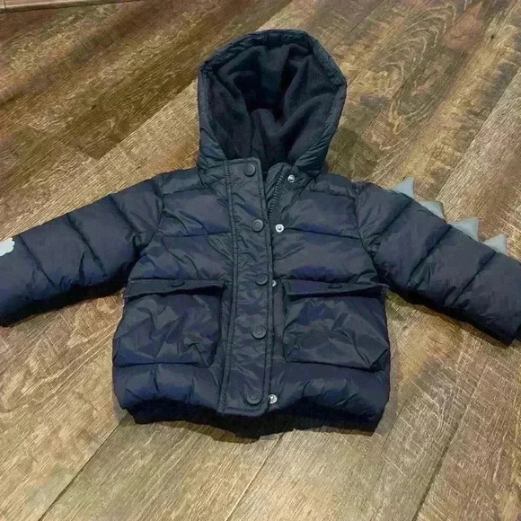 Mori Dino Recycled Waterproof Puffer Coat 6-12 Months - Picture 4 of 12